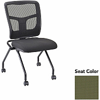 Lorell Training Room Guest Chairs Expo Leaf Seat Color - Expo Fabric, Polyester Seat Material - Black Back Color - Powder Coated Frame Color - Metal Frame Material - Four-legged Base - 2 / Carton (LLR8438534)
