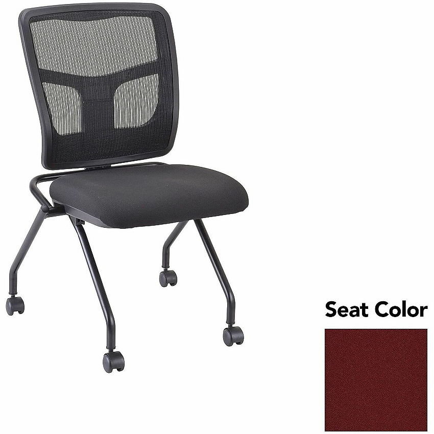 Lorell Training Room Guest Chairs Forte Port Seat Color - Forte Fabric, Polyester Seat Material - Black Back Color - Powder Coated Frame Color - Metal Frame Material - Four-legged Base - 2 / Carton (LLR8438544)