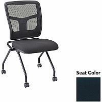 Lorell Training Room Guest Chairs Insight Ebony Seat Color - Insight Fabric, Polyester Seat Material - Black Back Color - Powder Coated Frame Color - Metal Frame Material - Four-legged Base - 2 / Carton (LLR8438549)