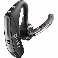 Poly Voyager 5200 USB-A Bluetooth Headset + BT700 Dongle Google Assistant, Siri - Mono - USB Type A - Wired/Wireless - Bluetooth - 98.4 ft - 32 Ohm - 100 Hz to 20 kHz - Over-the-ear, Earbud - Monaural - In-ear - Omni-directional, MEMS Technology (7K2F3AA)