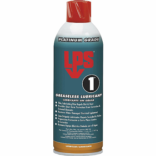 LPS 1 Greaseless Lubricant 11 fl oz - Dirt Resistant - 12 / Carton (00116)
