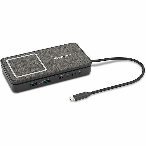 Kensington USB-C Dual 4K Portable Mobile Dock for Smartphone, Tablet, Notebook, Monitor - USB Type C - 2 Displays Supported - 4K - 3840 x 2160 - USB Type-C - Network (RJ-45) - HDMI - Black - Wired - Ethernet - 85W - Portable (32800)