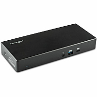 Kensington SD4780p USB 4K Hybrid Docking Station for Notebook, Monitor - USB Type C - 2 Displays Supported - 4K, UHD - 3840 x 2160 - 6 x USB Ports - USB Type-A - USB Type-C - HDMI - DisplayPort - Black - Wired - Windows 7, Mac OS X 10.14 Mojave, C (33620)