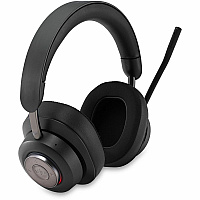 Kensington H3000 Bluetooth Over-Ear Headset Wireless - Bluetooth - 98.4 ft - Over-the-ear - Noise Canceling - Black (83452)