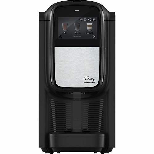 Flavia&reg; C300 Coffee Machine Brewer, 4.5" Touch Screen, Single-Serve Black (18000587)