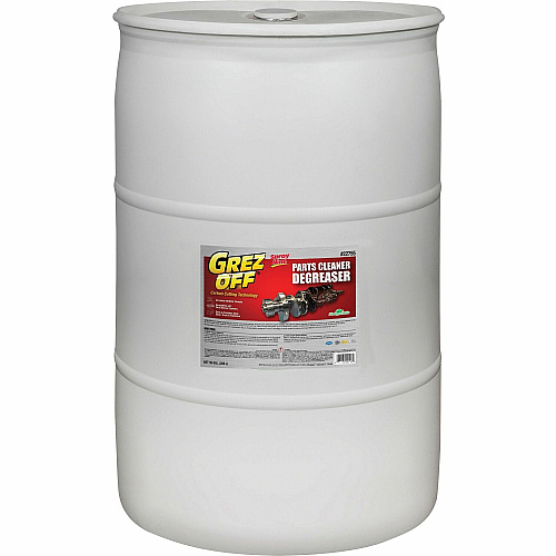 Permatex Grez-Off Heavy Duty Degreaser Ready-To-Use Liquid - 7040 fl oz (220 quart) - Citrus Scent - 1 Each - Orange (22755)