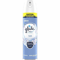 Glade Clean Linen Air Freshener Spray Spray - 8.3 fl oz (0.3 quart) - Clean Linen - 1 Each (346467)
