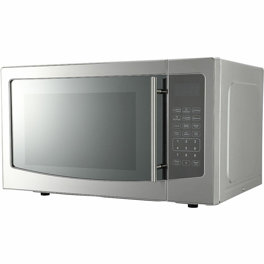 Avanti Microwave Oven 1.1 ft³ Capacity - Microwave - 10 Power Levels - 1000 W Microwave Power - 120 V AC - FuseStainless Steel - Countertop - Silver (MT116V4M)