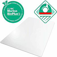 Ecotex Marlon BioPlus Floortex&reg; Ecotex&reg; BioPlus Eco Friendly Carbon Neutral Polycarbonate Chair Mat for Hard Floors - 35