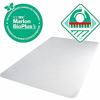 Ecotex Marlon BioPlus Floortex&reg; Ecotex&reg; BioPlus Eco Friendly Carbon Neutral Polycarbonate Chair Mat for Carpet - 46