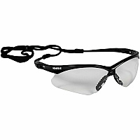 Kimberly-Clark V30 Nemesis Safety Eyewear Recommended for: Indoor, Eye - Polycarbonate - Clear - Durable, Lightweight, UV Resistant - 12 / Box (25676BX)