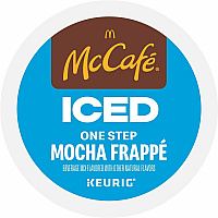 McCafe McCaf&eacute;&reg; K-Cup Iced One-Step Mocha Frappe Compatible with Keurig Brewer - Ice Coffee - Medium - K-Cup - Mocha Frapp&eacute; - 20 / Box (9845)