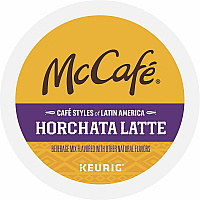 McCafe McCaf&eacute;&reg; K-Cup Horchata Latte Compatible with Keurig Brewer - Medium - K-Cup - Horchata Latte - 24 / Box (9891)