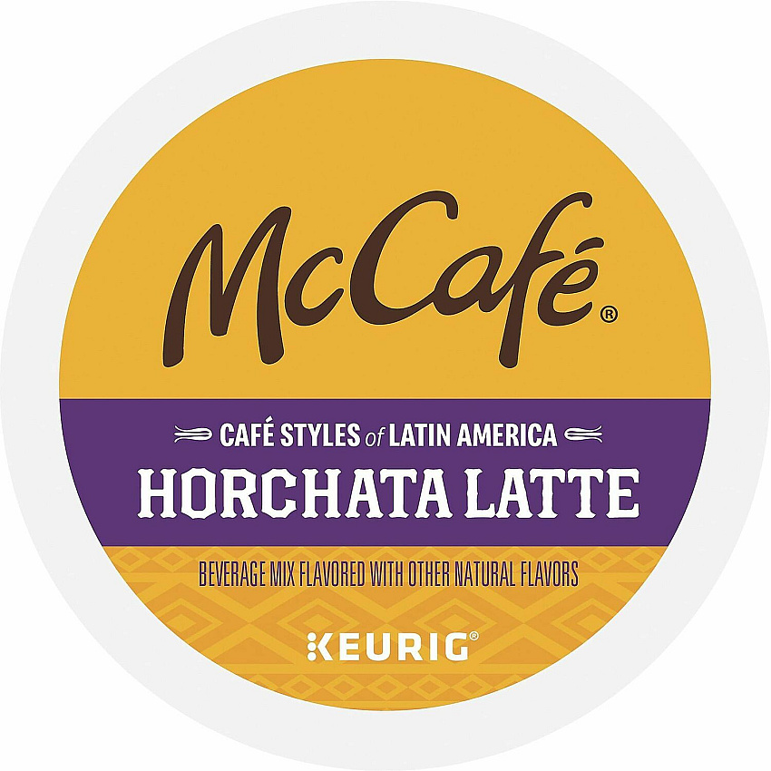 McCafe McCaf&eacute;&reg; K-Cup Horchata Latte Compatible with Keurig Brewer - Medium - K-Cup - Horchata Latte - 24 / Box (9891)
