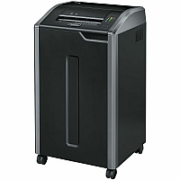 Fellowes Powershred 425HSG 100% Jam Proof BAA & TAA Compliant High Security Shredder Continuous Shredder - 8 Per Pass - for shredding Paper - P-7 - Black - TAA Compliant - 1 Carton (4251501)