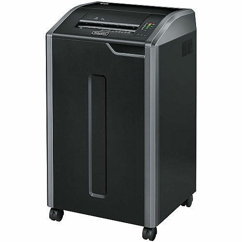 Fellowes Powershred 425HSG 100% Jam Proof BAA & TAA Compliant High Security Shredder Continuous Shredder - 8 Per Pass - for shredding Paper - P-7 - Black - TAA Compliant - 1 Carton (4251501)