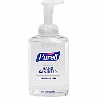 Gojo&reg; Hand Sanitizer Foam 1.09 lb - Pump Bottle Dispenser - Kill Germs - Hand, Skin - Clear - Quick Drying, Fragrance-free - 1 Each (500904)