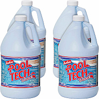 KIK Custom Liquid Pool Tech Shock 128 fl oz (4 quart) - Blue - 4 / Carton (11004085391)