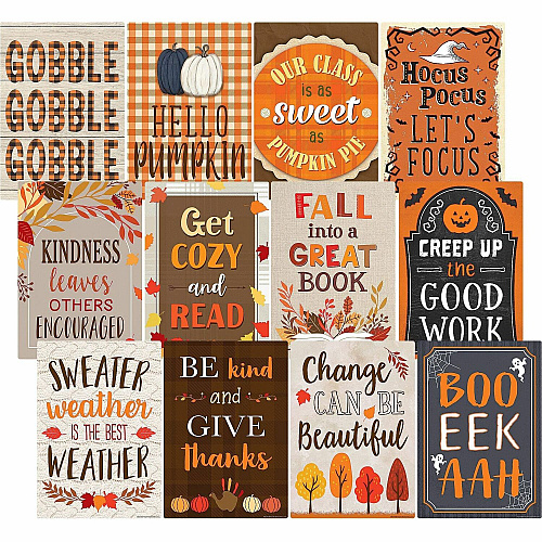 Teacher Created Resources Seasonal Classroom Posters 11" Width x 15.8" Height - Multi (6112)