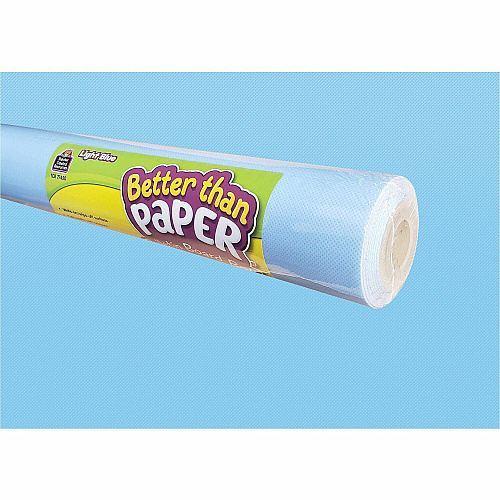 Teacher Created Resources Better Than Paper Board Roll Bulletin Board, Classroom - 48" Width x 12 ft Length - Light Blue - 1 Roll (77450)