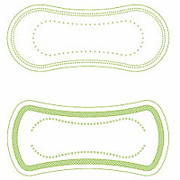 Tampon Tribe Organic Panty Liners Hypoallergenic, Anti-leak, Chlorine-free, Individually Wrapped, Comfortable - 500 / Carton (PLR500)