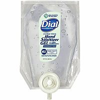 Dial Professional Hand Sanitizer Gel Refill 15 fl oz - Bacteria Remover - Hand - Clear - Fragrance-free, Dye-free - 1 Each (12258)