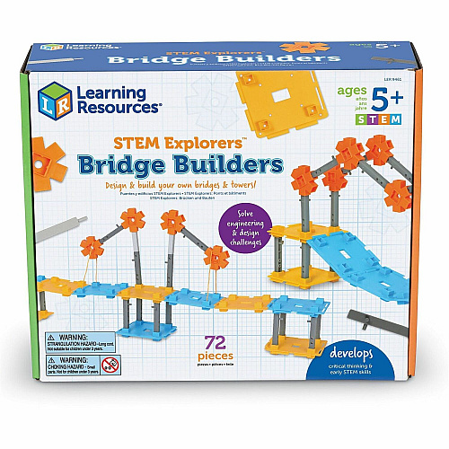 Learning Resources STEM Explorers Bridge Builders Theme/Subject: Learning - 5-7 Year - Multi (LER9461)