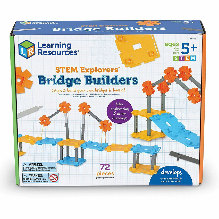 Learning Resources STEM Explorers Bridge Builders Theme/Subject: Learning - 5-7 Year - Multi (LER9461)