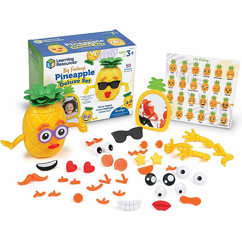 Learning Resources Big Feelings Pineapple Deluxe Set Learning Toy - Theme/Subject: Learning - 3 Year & Up - Multi (LER6375)