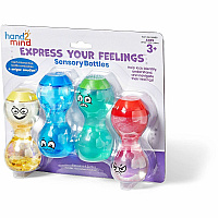 Learning Resources Express Your Feelings Sensory Bottles Theme/Subject: Learning - Skill Learning: Feeling, Emotion, Self Awareness - 3+ - 4/Set - 1 Each (94488)