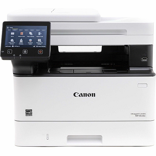 Canon imageCLASS MF462dw Laser Multifunction Printer - Monochrome - Black Copier/Fax/Printer/Scanner - 37 ppm Mono Print - 1200 x 1200 dpi Print - Monochrome Flatbed/ADF Scanner - Wireless LAN - Canon PRINT Business, Apple AirPrint, Mopria Pri (ICMF462DW)