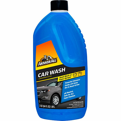 Armor All Liquid Car Wash For Car - 2 quart - Streak-free - Blue - 1 Each (AVHWB641US)