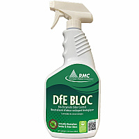 Rochester Midland RMC DfE Biological Cleaner 32 fl oz (1 quart) - 8.5 pH - Odorless, Odor Neutralizer, Rinse-free - Amber - 1 Each (11893914)