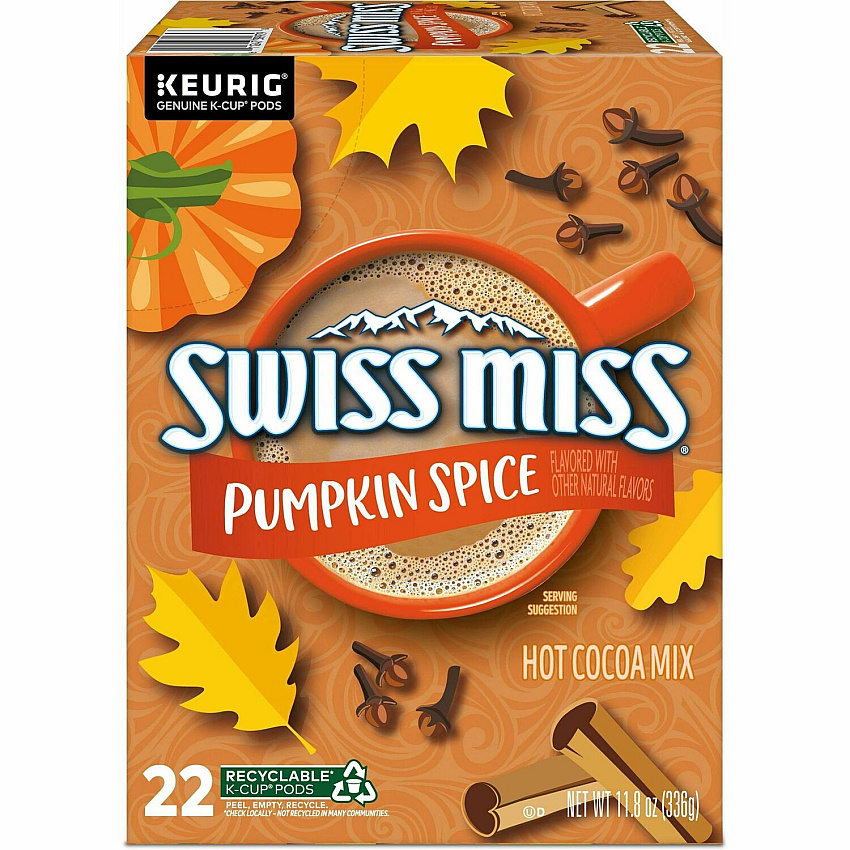 Swiss Miss&reg; Pumpkin Spice Hot Cocoa 22 / Box (9979)