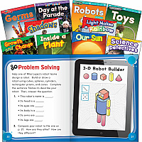 Shell Education Exploring STEM Grade 1 10-Book Set Printed Book Grade 1 - English - 10 / Set (103737)
