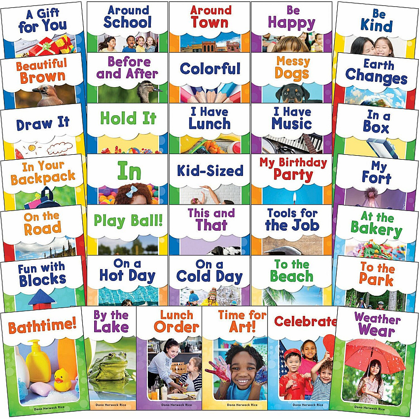 Shell Education Sight Words Book Set Printed Book Grade Pre-K - 36 / Set (126776)