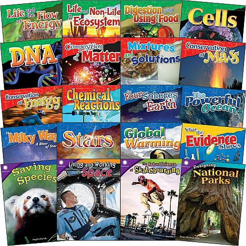 Shell Education Science Book Set Printed Book Grade 5 - 20 / Set (126786)
