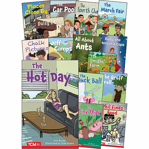 Shell Education Decodable Book Set Printed Book Grade 2 - 15 / Set (145500)