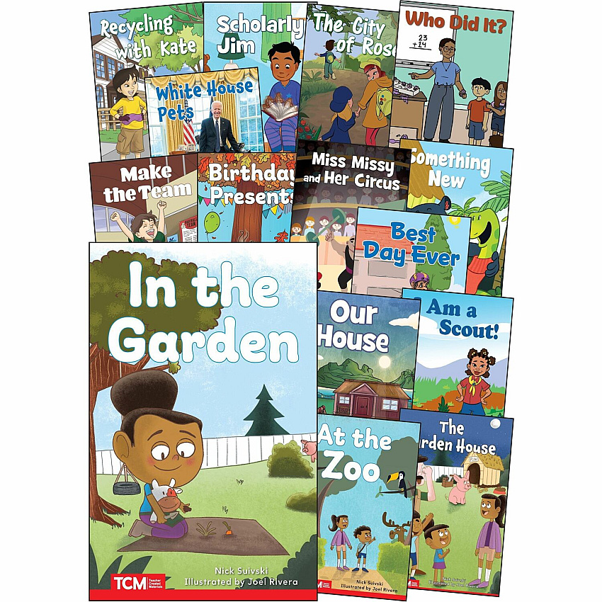 Shell Education Decodable Book Set Printed Book Grade 2 - 15 / Set (145501)