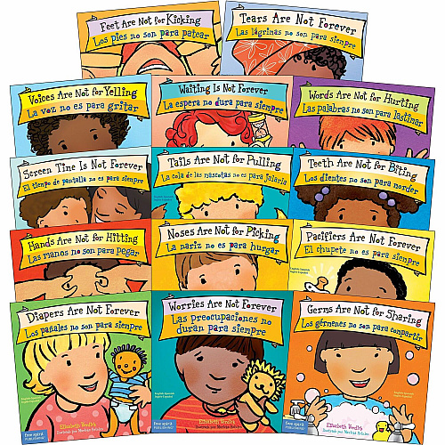 Shell Education Best Behavior Series (Bilingual Board books) 14-Book Set Printed Book Grade Up to-PK - English - 14 / Set (685193)