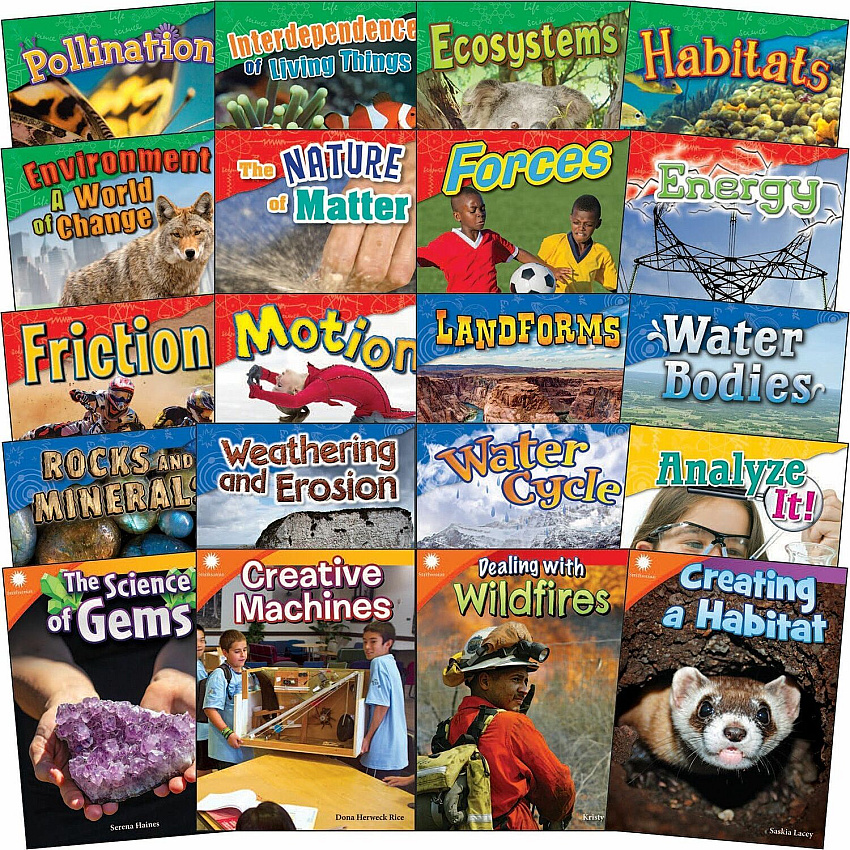 Shell Education Science Book Set Printed Book Grade 2 - 20 / Set (126783)