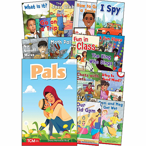 Shell Education Decodable Books Grade 1 Set 1: 15-Book Set Printed Book Grade 1 - English - 15 / Set (145498)