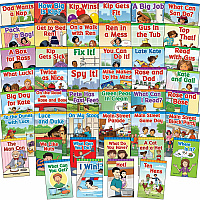 Shell Education Phonics Book Set Printed Book Grade K - 46 / Set (126779)