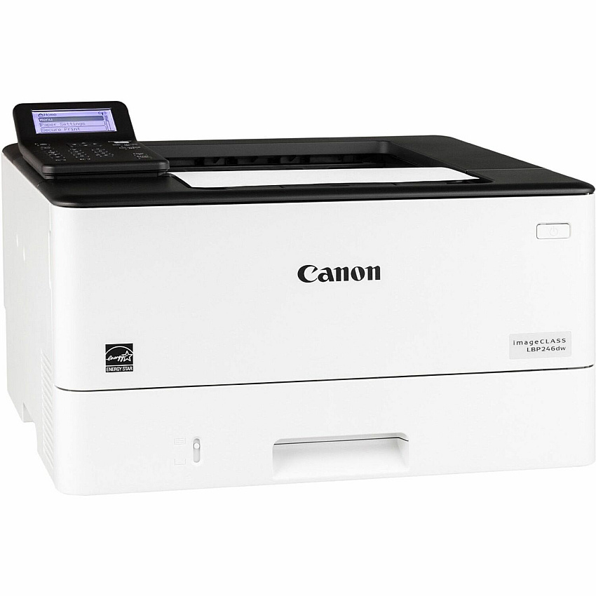 Canon imageCLASS LBP246dw Desktop Wireless Laser Printer - Monochrome 42 ppm Mono - 1200 x 1200 dpi Print - 350 Sheets Input - Ethernet - Wireless LAN - Apple AirPrint, Mopria, Canon PRINT Business - Plain Paper Print - Ethernet - USB (ICLBP246DW)