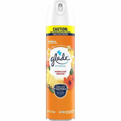 Glade Hawaiian Breeze Scent Air Spray Aerosol - 8.3 fl oz (0.3 quart) - Hawaiian Breeze - CFC-free, Ozone-safe - 1 Each (346571)
