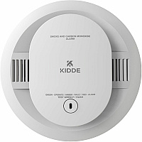 Kidde Battery Powered Smoke & Carbon Monoxide Alarm Photoelectric, Ionization, Electrochemical - Smoke, Gas, Fire Detection - White (21032249)