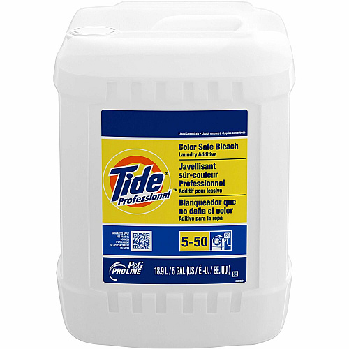 Tide Pro Line Professional Color Safe Bleach Laundry Additive For Laundry, Garment, Linen - Concentrate - Liquid - 640 fl oz (20 quart) - Color Safe, pH Neutral, Soft, Chlorine-free - 1 Pack (70675)