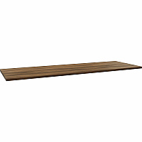 SpecialT Special-T Low-Pressure Laminate Tabletop Low Pressure Laminate (LPL) Rectangle Top - 24" Table Top Length x 72" Table Top Width x 1" Table Top Thickness - Assembly Required - Country Grove - 1 Each (SP2472GV)