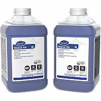 Diversey Glass/Multi-Purpose Cleaner Concentrate - 84.5 fl oz (2.6 quart) - Non Ammoniated, Streak-free, Quick Drying, Non-smearing, Fragrance-free, Dilutable, Odorless, Kosher - Blue - 2 / Carton (100975197CT)