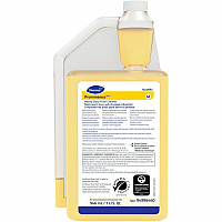 Diversey Prominence Heavy Duty Floor Cleaner Concentrate - 32 fl oz (1 quart) - Citrus Scent - Heavy Duty, Film-free, Rinse-free, pH Neutral, Dilutable - Yellow - 1 Each (94996440)